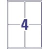 Verzendetiketten J8169-25 99,1 x 139 mm