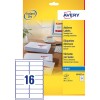 Adresetiketten J8162-10 Inhoud: 160 Etiketten / 10 Vellen