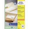 Gerecyclede universele etiketten LR3657