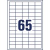 Universele etiketten, 10 vel 3666-10 38 x 21,2 mm