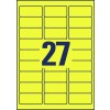 Neon Etiketten L6004-25 63,5 x 29,6 mm