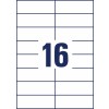 Universele etiketten 3484-200 105 x 37 mm