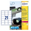 Weerbestendige etiketten L7060-20 Inhoud: 420 Etiketten / 20 Vellen