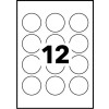 Zelfklevende ronde naambadges L4781-20 Ø 51 mm