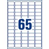 Gerecyclede mini-adresetiketten LR7651-100 21,2 x 38,1 mm