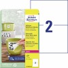 Weerbestendige etiketten L4717REV-20 Inhoud: 40 Etiketten / 20 Vellen