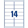 Adresetiketten J8163-100 99,1 x 38,1 mm