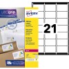 Adresetiketten L7160-250 Inhoud: 5.250 Etiketten / 250 Vellen