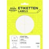 Zelfklevende naambadges 51065 Inhoud: 40 Etiketten / 10 Vel
