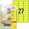 Neon Etiketten L6004-25 Inhoud: 675 Etiketten / 25 Vellen