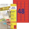 Gekleurde etiketten L6038-20 Inhoud: 960 Etiketten / 20 Vellen