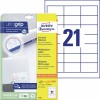 Universele etiketten 6170 Inhoud: 630 Etiketten / 30 Vellen