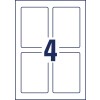 Voorbedrukte positioneeretiketten 8001-20 120 x 80 mm