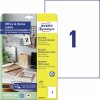 Gerecyclede universele etiketten, 10 vel LR3478-10 Inhoud: 10 Etiketten / 10 Vellen