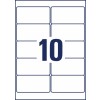 Afneembare etiketten L4744REV-25 96 x 50,8 mm