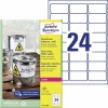 Weerbestendige etiketten L4773-100 Inhoud: 2.400 Etiketten / 100 Vellen