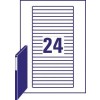 Ordnerrugetiketten L7170-25 134 x 11 mm