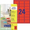 Gekleurde etiketten L6034-20 Inhoud: 480 Etiketten / 20 Vellen