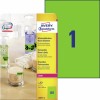 Neon Etiketten L6007-20 Inhoud: 20 Etiketten / 20 Vellen