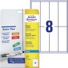 Magneetetiketten J8875-5 Inhoud: 40 Etiketten / 5 Vellen