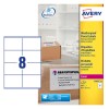 Verzendetiketten L7993-25 Inhoud: 200 Etiketten / 25 Vellen