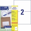 Universele etiketten 3655-200 Inhoud: 400 Etiketten / 200 Vellen