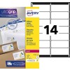 Adresetiketten L7163-250 Inhoud: 3.500 Etiketten / 250 Vellen