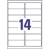 Adresetiketten J8163-40 99,1 x 38,1 mm
