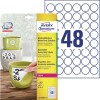 Weerbestendige etiketten L4716REV-20 Inhoud: 960 Etiketten / 20 Vellen