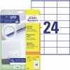 Universele etiketten 3490 Inhoud: 720 Etiketten / 30 Vellen