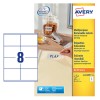 Afneembare etiketten L4745REV-25 Inhoud: 200 Etiketten / 25 Vellen