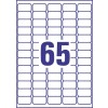 Mini etiketten J8651-10 38,1 x 21,2 mm