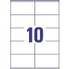 Kopieeretiketten DP010-100 105 x 58 mm