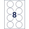 Zelfklevende ronde naambadges L4881-20 Ø 65 mm