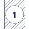 Raamstickers, dubbelzijdig bedrukbaar L9003-10 200 x 200 mm