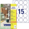 Afneembare ronde productetiketten 6225REV-10 Inhoud: 150 Etiketten / 10 Vellen