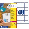 BlockOut™ verzendetiketten L4614-25 Inhoud: 1.200 Etiketten / 25 Vellen