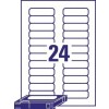 Media etiketten L7665-25 72 x 21,1 mm
