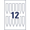Steekkaartjes van duurzame folie T3005-10 100 x 20 mm