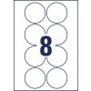 Afneembare ronde productetiketten 6228REV-10 Ø 69 mm