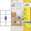 Verzendetiketten J8165-10 Inhoud: 80 Etiketten / 10 Vellen