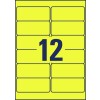 Weerbestendige etiketten L6107-20 99,1 x 42,3 mm