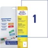Magneetetiketten J8867-5 Inhoud: 5 Etiketten / 5 Vellen