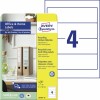 Gerecyclede ordnerrugetiketten, 10 vel LR4761-10 Inhoud: 40 Etiketten / 10 Vellen