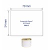 Etiketten op rol AS0722440 54 x 70 mm