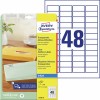 Adresetiketten J4720-25 Inhoud: 1.200 Etiketten / 25 Vellen