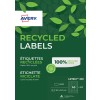 Gerecyclede mini-adresetiketten LR7651-100