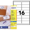 Adresetiketten J8162-40 Inhoud: 640 Etiketten / 40 Vellen
