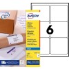 Verzendetiketten J8166-100 Inhoud: 600 Etiketten / 100 Vellen