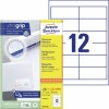 Universele etiketten 3659-200 Inhoud: 2.640 Etiketten / 220 Vellen